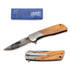 Zakmes, Herbertz, Beer motief, RVS/Olijfhout, doos