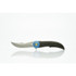 Couteau de poche,HEA,acier inoxydable/CF bleu