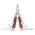 Multitool, Herbertz, 11f, RVS/Pakka, bitset en etui, doos