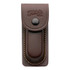 Pochette de ceinture, Herbertz, cuir marron, 11cm, bouton, boîte