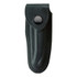 Etui à couteau de poche Laguiole, Herbertz, cuir noir, 12cm, bouton, boîte