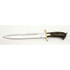 Couteau de chasse,Muela,Alcaraz,acier inoxydable/corne de cerf/cuir