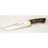 Couteau de chasse,Muela,Harrier18R,acier inoxydable/bois,et.cuir