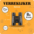 Verrekijker, Homey's, Xtrail B1, BK7, zwart, 8x25, doos