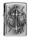 Briquet,Zippo,Ocean View,Emblème nautique,chrome brossé