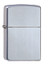 Aansteker,Zippo,Regular,Satin Chrome,metaal,windbestendig