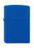 Briquet,Zippo,Regular,Logo bleu royal mat,métal