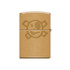 Aansteker, Zippo, brushed brass, Schiffmacher, doos
