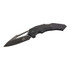 Couteau de poche à 1 mainPUMA TEC, noir, acier inoxydable/G10, 23cm, boîte