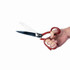 Ciseaux de tailleur, Homey's, Elastodur, dentelés, 26 cm, carte