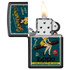Briquet, Zippo, Cigar Girl, noir mat, boîte