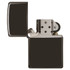 Briquet, Zippo, Ebène, Noir poli, boîte