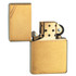 Briquet, Zippo, Vintage, Brushed Brass, boîte