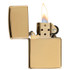 Briquet, Zippo, laiton poli, boîte