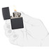 Briquet, Zippo, Media Chrome, Matte Black, box