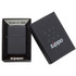 Briquet, Zippo, Media Chrome, Matte Black, box
