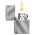 Briquet, Zippo, Diagonal Weave Chrome, boîte