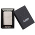 Briquet, Zippo, Armor, Chrome brossé, boîte