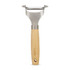 Eplucheur fin, Culinare Naturals, dentelé, acier inoxydable/Bambou, blister