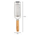 Keukenrasp, Culinare Naturals, grof, RVS/bamboe, blister