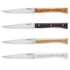Set de couteaux de table 4 pièces, Opinel, Facette Mix, lisse, boîte