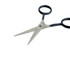 Kappersschaar, Homey's, zwart, microkarteling, 12cm, doos