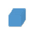 Plaque de coupe, 5x, Profboard series 1000, bleu, 28x28cm