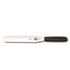 Paletmes, Victorinox, Fibrox, 15cm, recht, zwart, RVS, bl