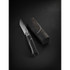 Couteau de poche N°08, Opinel Ellipse, acier inoxydable/ébène, coffret cadeau