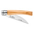 Zakmes N°08, Opinel Effilé, RVS/olijf, doos