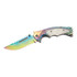 Zakmes, Herbertz, regenboog, RVS/ABS, doos