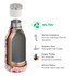 Thermosfles, Asobu, Urban, bloemdecor, 460ml