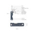 Zakmes, Nextool, multifunctioneel, 10f, RVS, zwart, doos