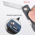 Zakmes, Nextool, multifunctioneel, 10f, RVS, zwart, doos