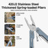 Multitool, Nextool, Mini Sailor S11, 11f, acier inoxydable, bleu, boîte