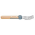 Couverts pour enfants 3 pièces, Opinel, Le Petit Gourmet, bleu, boîte