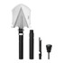 Multifunct. schop, Nextool, mini, 9f, rvs/alum., zilver