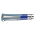 Couteau de poche N°09 Ocean, Opinel, bleu, acier inoxydable/polyamide, carte
