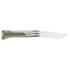Couteau de poche N°08 Horizon, Opinel, kaki, acier inoxydable/polyamide, carte