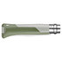 Couteau de poche N°08 Horizon, Opinel, kaki, acier inoxydable/polyamide, carte