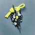 Couteau de poche N°09 Ocean, Opinel, jaune, acier inoxydable/polyamide, carte