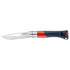 Couteau de poche N°09 Ocean, Opinel, Rouge, acier inoxydable/polyamide, carte