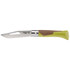 Couteau de poche Néo7 Alpine, Opinel, vert tilleul, acier inoxydable/PP, carte