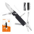 Zakmes, Nextool, Knight K30, zwart, schroevendraaierset, 11f