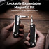 Couteau de poche, Nextool, Knight K40, noir, 5 fonctions, boîte