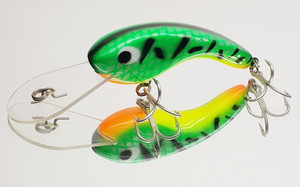 Eddy Lures 80mm Dam Buster " Fire Tiger "