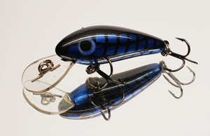 Versatile little lure suitable for a wide variety of fish species such as Trout, Bass, Bream, Redfin etc.
Wide action diving to 8ft and is a floating diver. 


Solid Polyurethane.