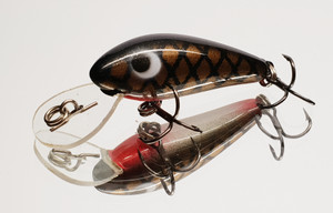 Versatile little lure suitable for a wide variety of fish species such as Trout, Bass, Bream, Redfin etc.
Wide action diving to 8ft and is a floating diver. 


Solid Polyurethane.