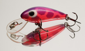 Versatile little lure suitable for a wide variety of fish species such as Trout, Bass, Bream, Redfin etc.
Wide action diving to 8ft and is a floating diver. 


Solid Polyurethane. 