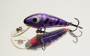 Versatile little lure suitable for a wide variety of fish species such as Trout, Bass, Bream, Redfin etc.
Wide action diving to 8ft and is a floating diver. 


Solid Polyurethane. 